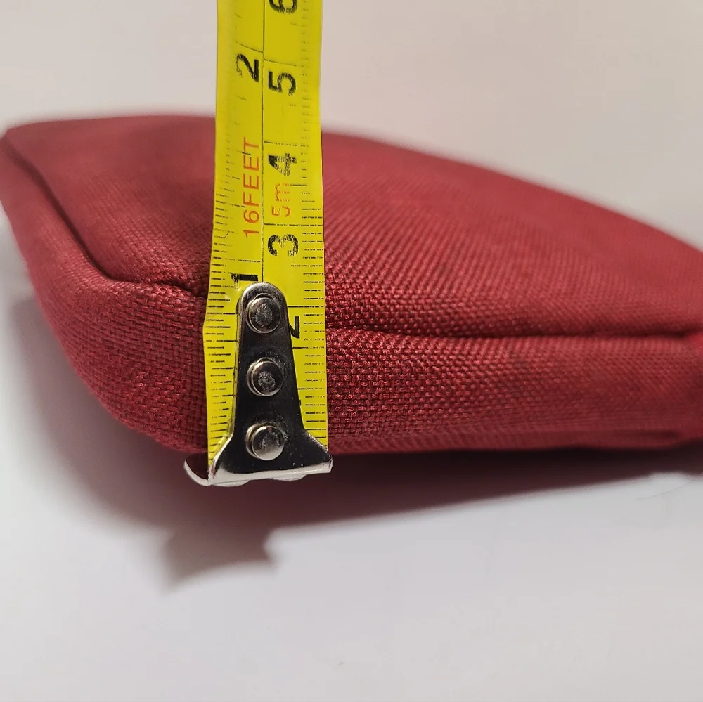 Salvatore Ferragamo Parfums Special Edition Burgundy Red Avianca Accessory Case